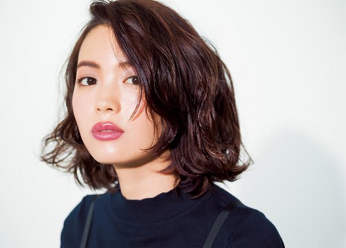 矢野未希子ミディアムヘア画像