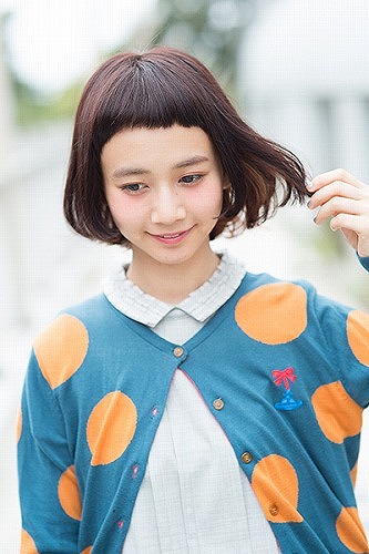 三戸なつめショートヘア画像